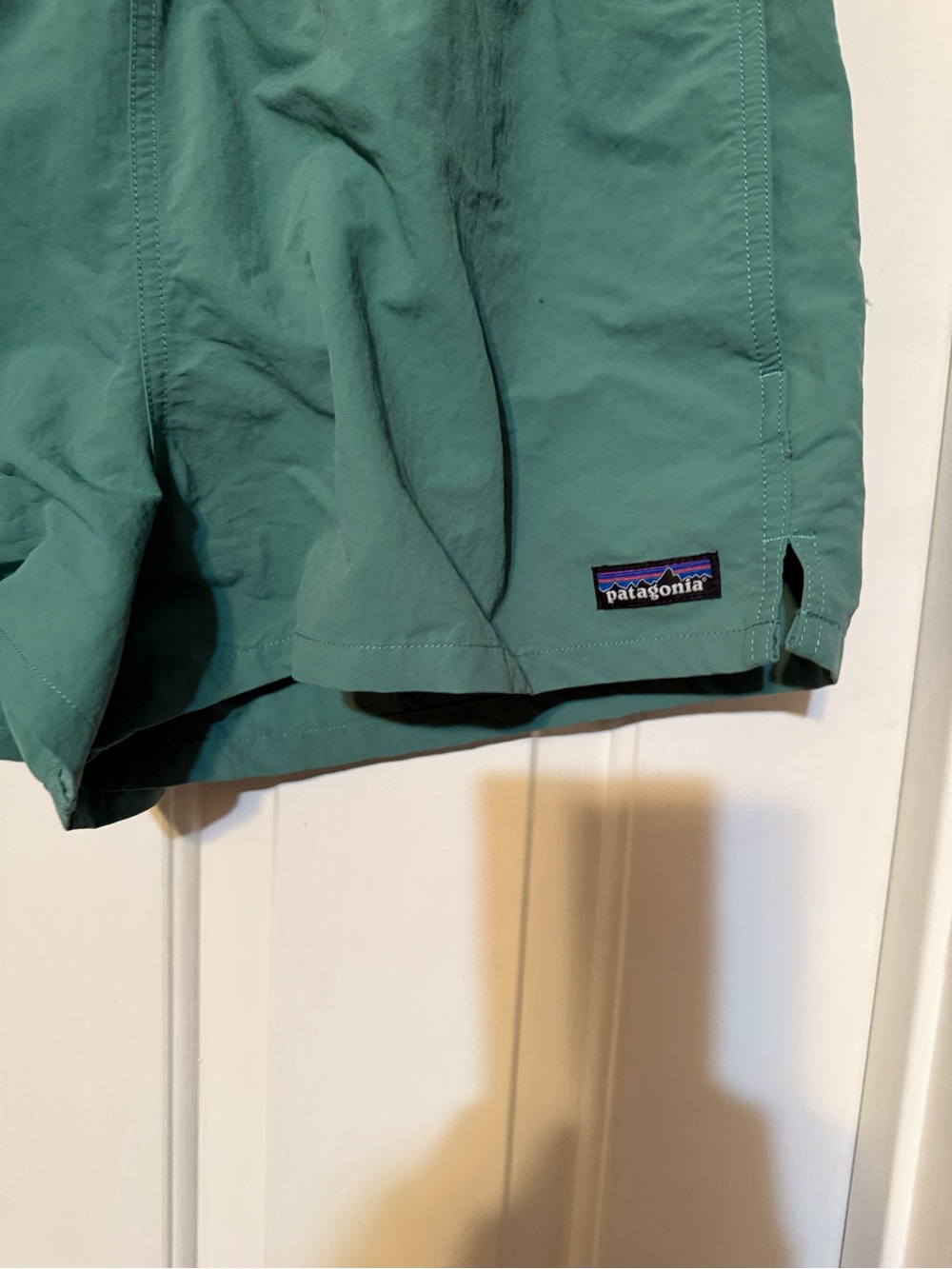 Patagonia Women’s Teal Athletic Shorts - Picture 2 of 5